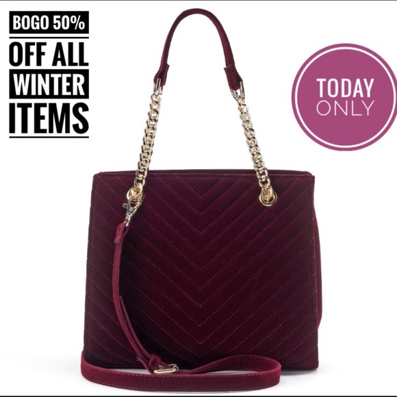 Handbags - Brand New Velvet Satchel - With TagS